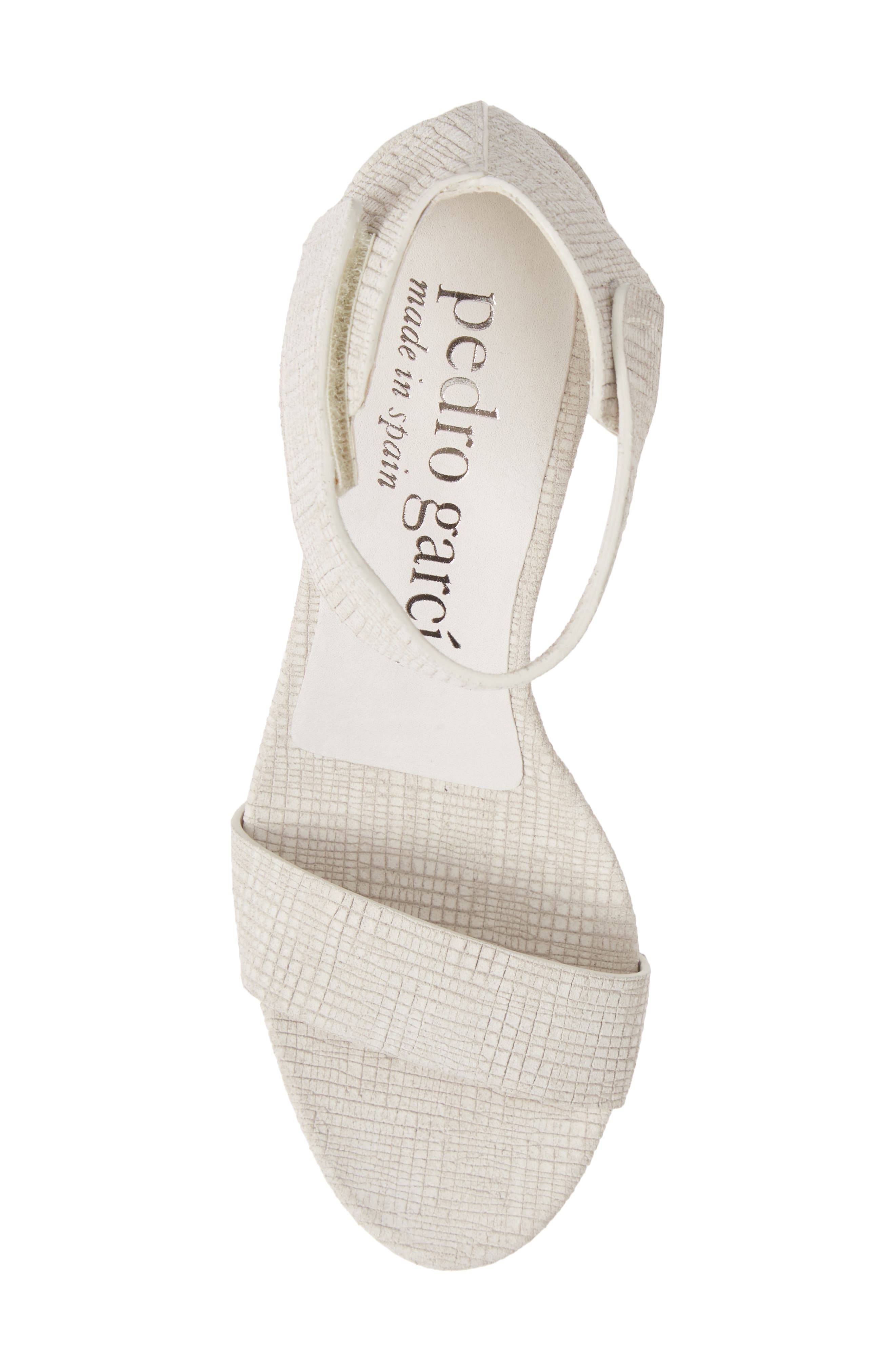 Wenna Ankle Cuff Sandal (Nordstrom Exclusive), Alternate, color, CHALK BURLAP