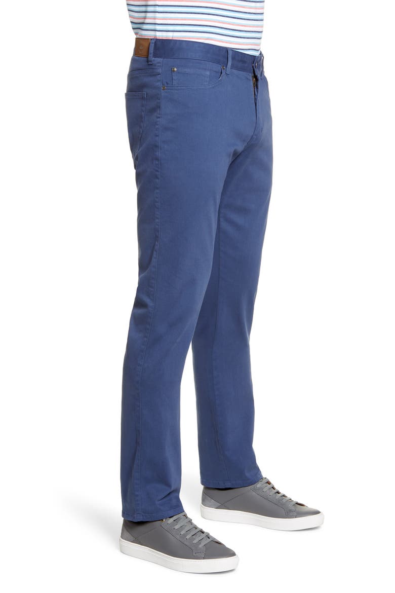 Ultimate 5-Pocket Straight Leg Sateen Pants, Alternate, color, NAVY