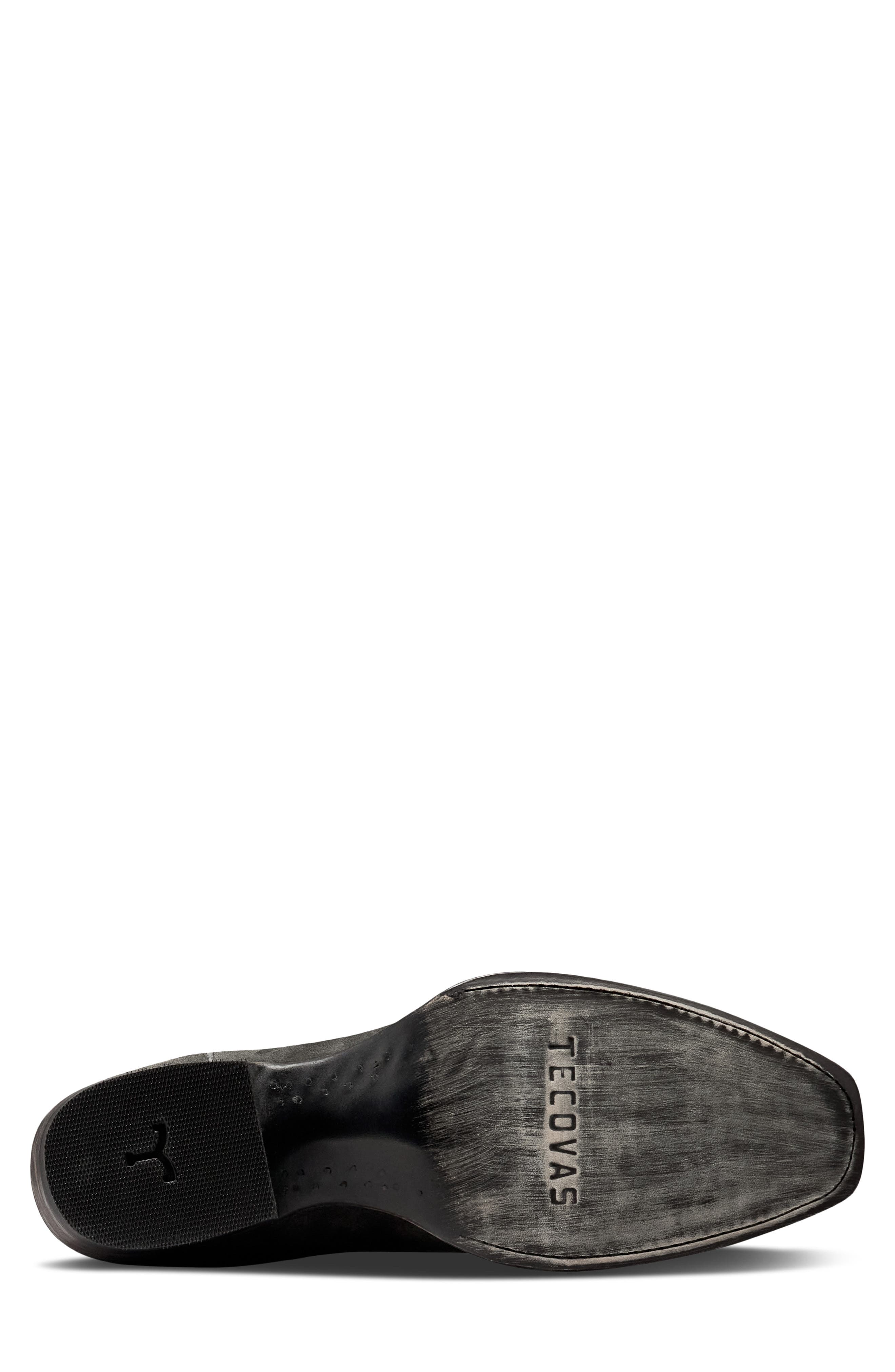 The Warren Leather Western Boot, Alternate, color, GUNSMOKE