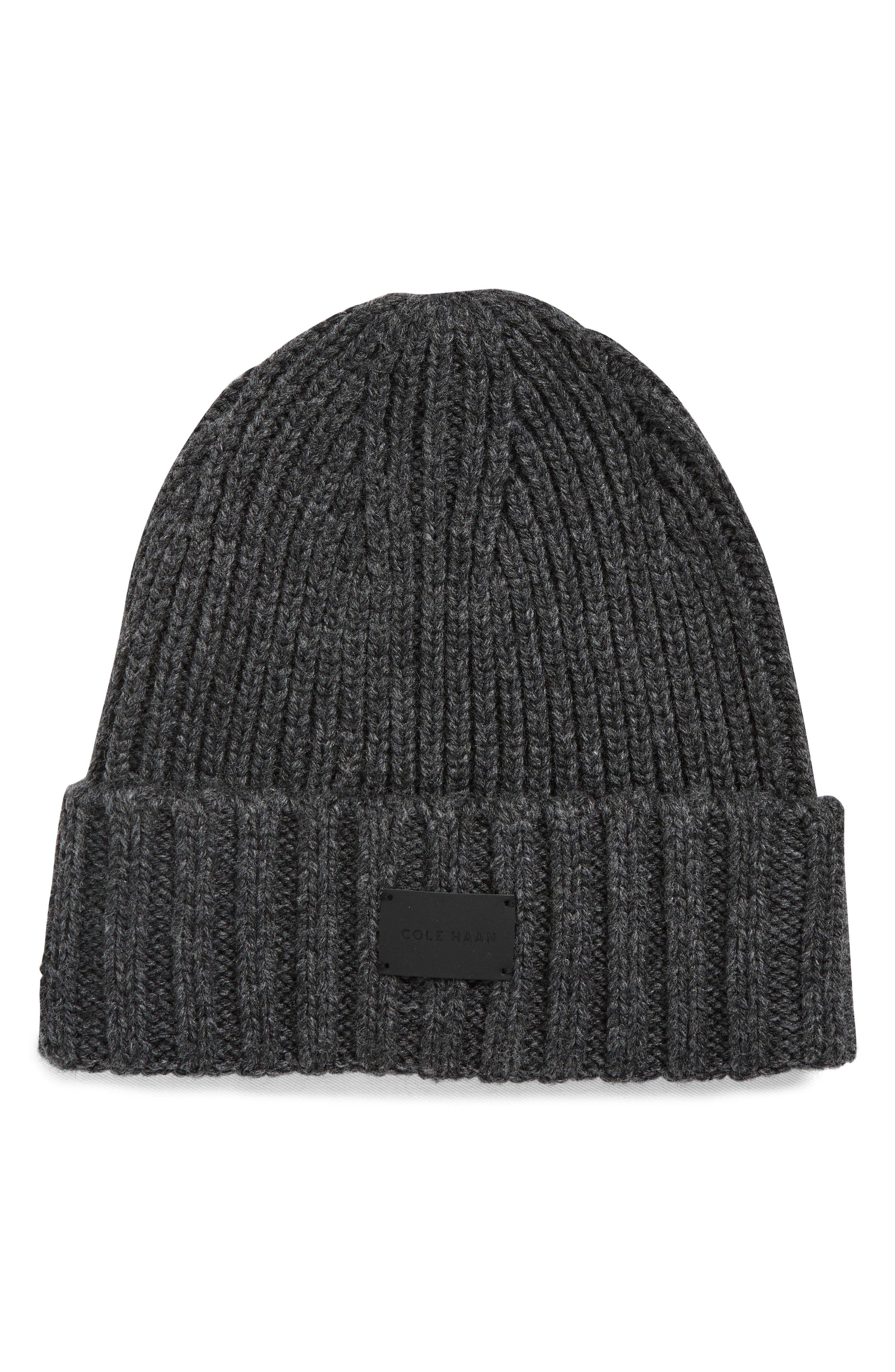 Cole Haan Classic Rib Cuff Beanie