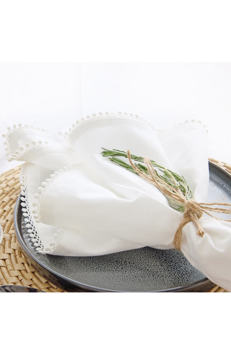 Solino Home Linen Dinner Napkins - Maddie, 20" x 20", Alternate, color, 