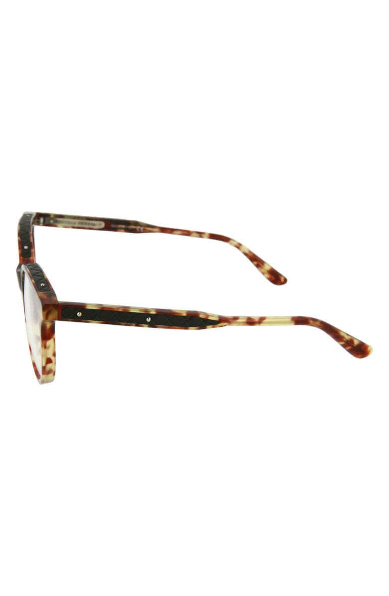 Bottega Veneta 54mm Round Optical Frames, Alternate, color,