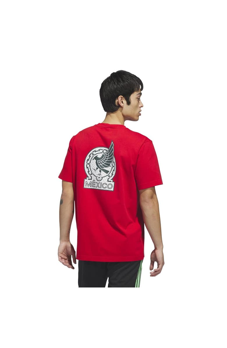 adidas Men's adidas Red Mexico National Team 2026 Away Jersey Hook T-Shirt, Alternate, color, Red