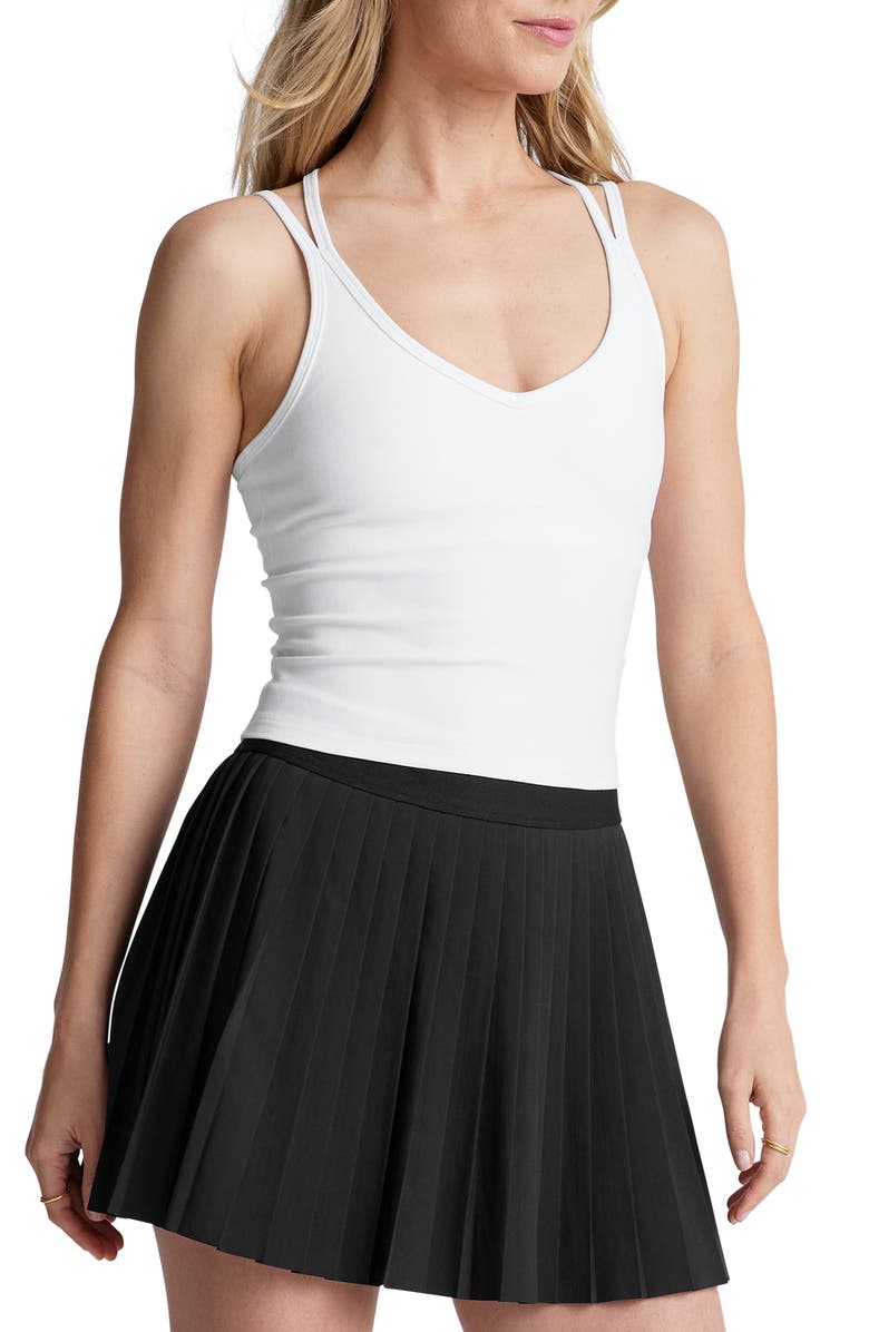 Beyond Yoga Get Across Spacedye Tank, Alternate, color, Cloud White