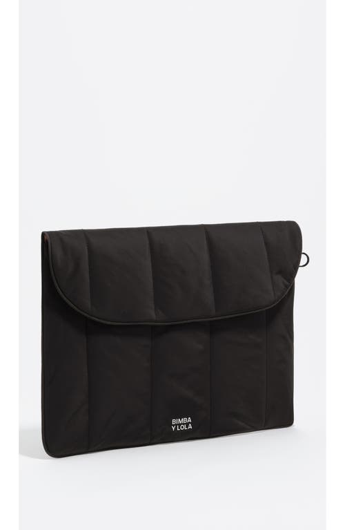 Bimba Y Lola Nylon 13.5" Laptop In Black