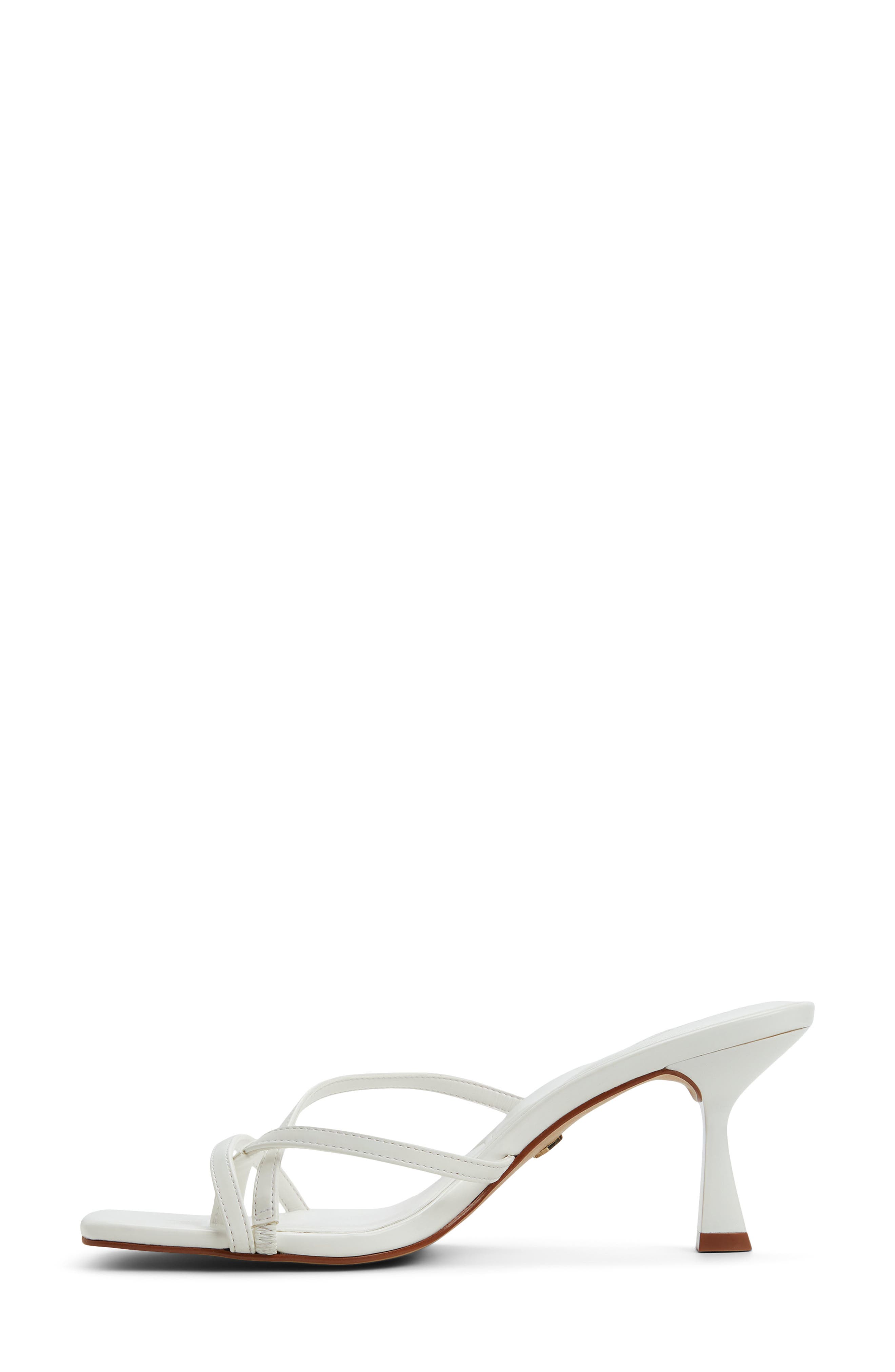 ALDO Calypsa Slide Sandal, Alternate, color, White