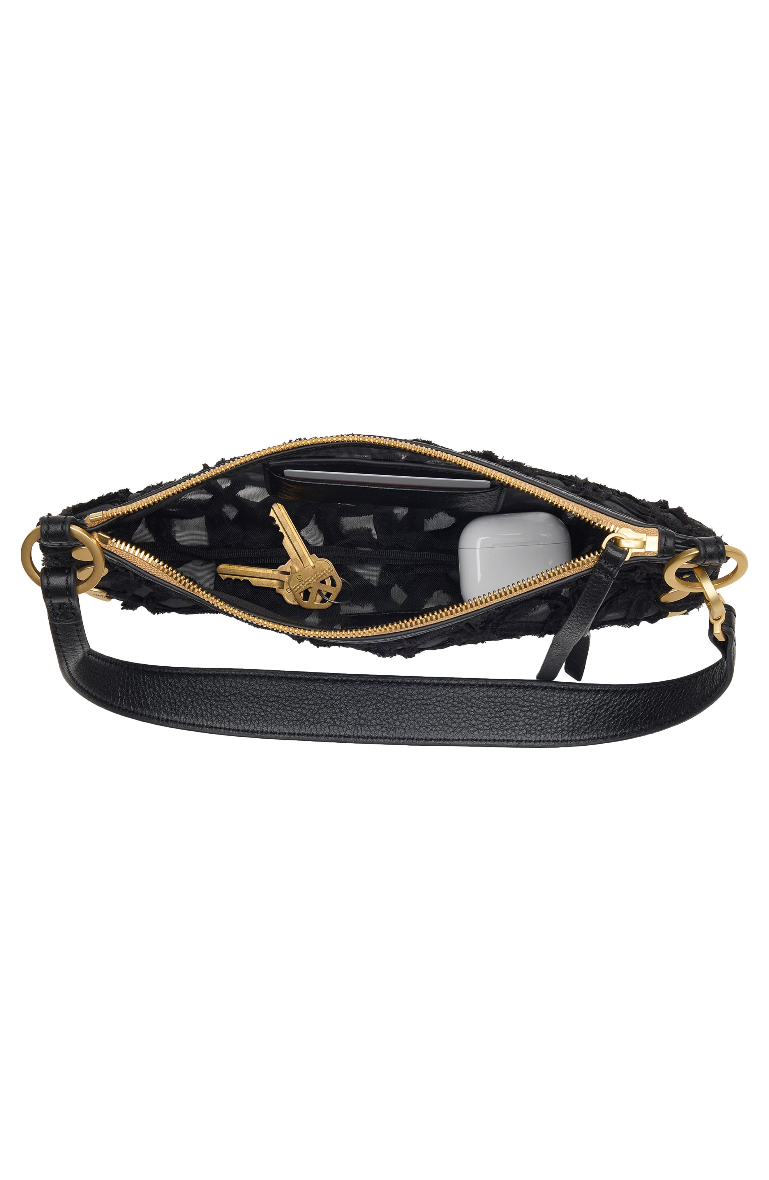Kyle Shoulder Bag, Alternate, color, MIDSUMMER NIGHT/ BRUSHED GOLD