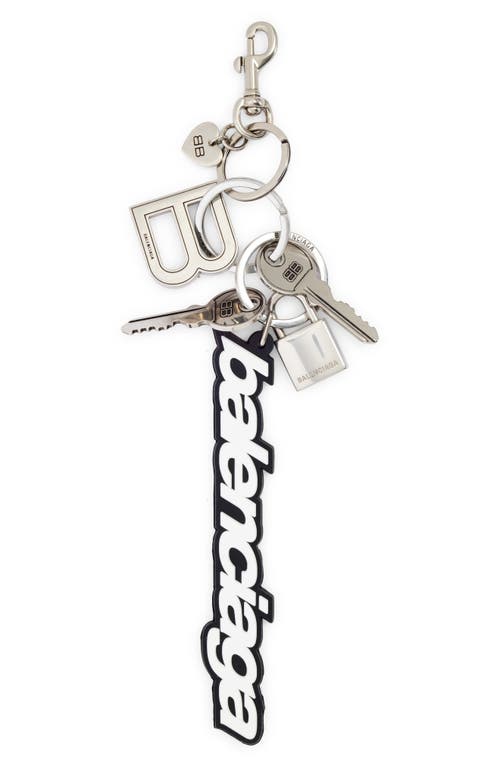 Balenciaga Kit Key Chain Bag Charm In Multicolored
