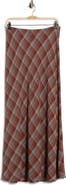 MAX STUDIO Plaid Maxi Skirt