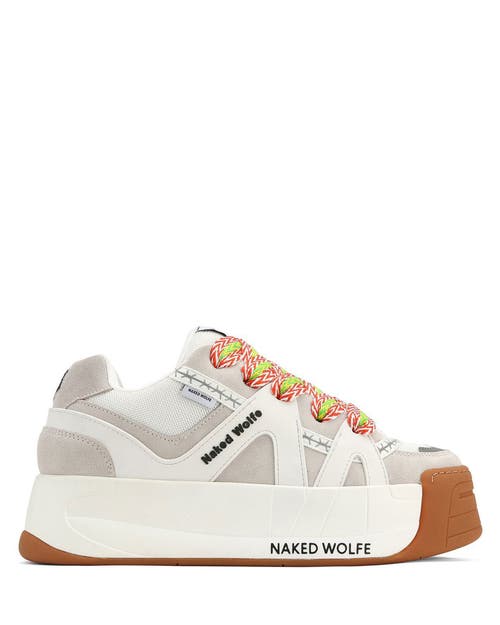 Naked Wolfe Slide Sneaker In Neutral