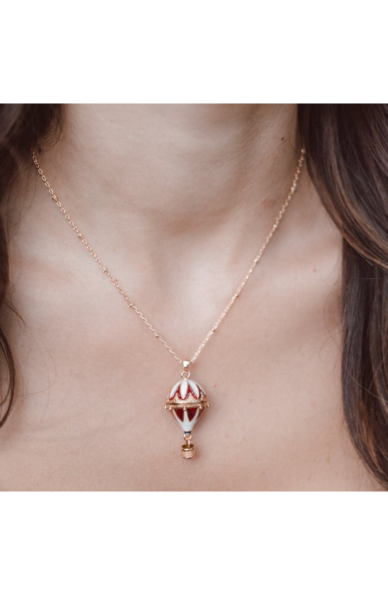 Bill Skinner Studio Hot Air Balloon Pendant, Alternate, color, Hot Air Balloon