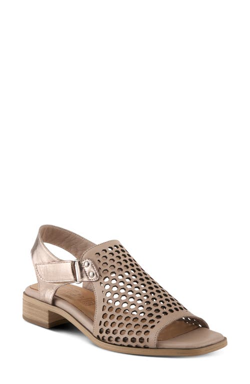 Spring Step Gosset Sandal In Stone Multi