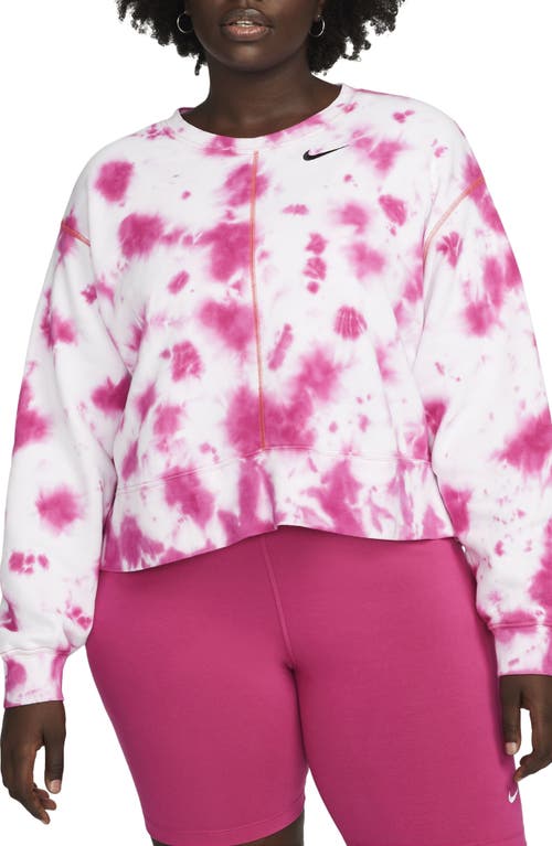 NIKE NIKE SPORTSWEAR TIE DYE FLEECE SWEATSHIRT