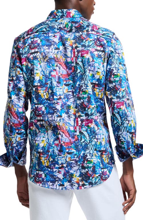 Robert Graham Trumbell Cotton Button-up Shirt In Multi