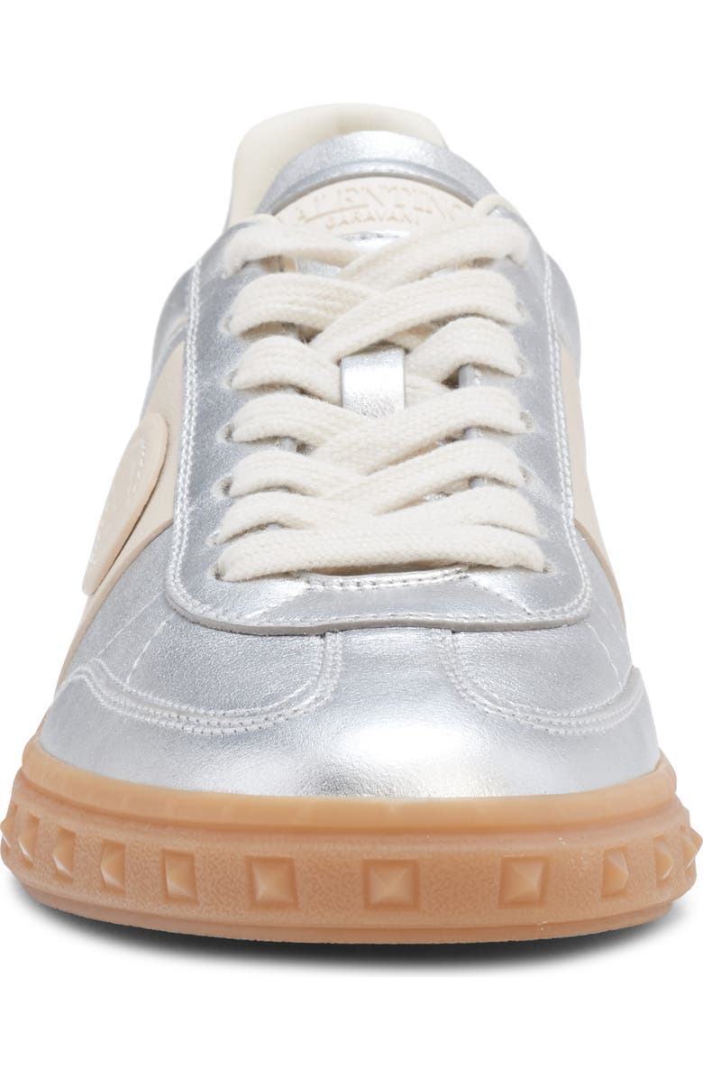 Valentino Garavani Upvillage Low Top Sneaker, Alternate, color, Silver/ Glace