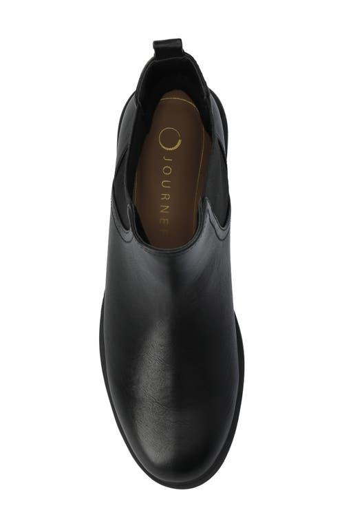 Journee Collection Violet Chelsea Boot In Black