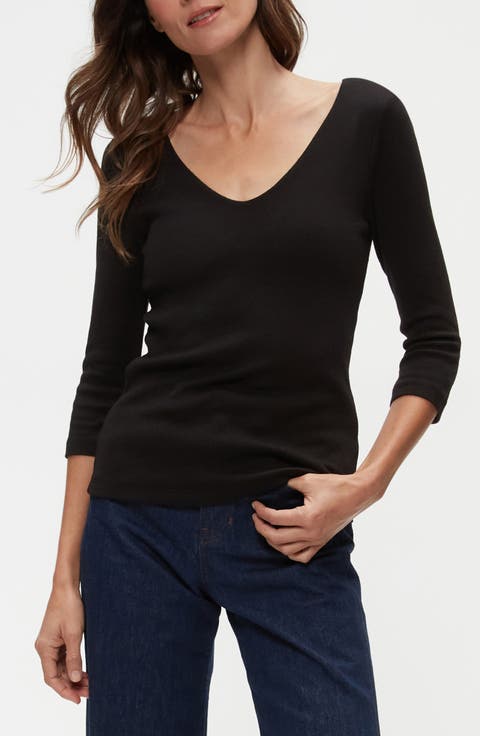 Angelina Three Quarter Sleeve T-Shirt