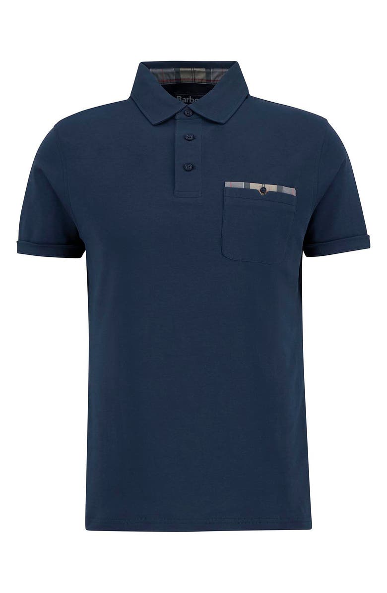 Barbour Corpatch Polo, Alternate, color, Navy