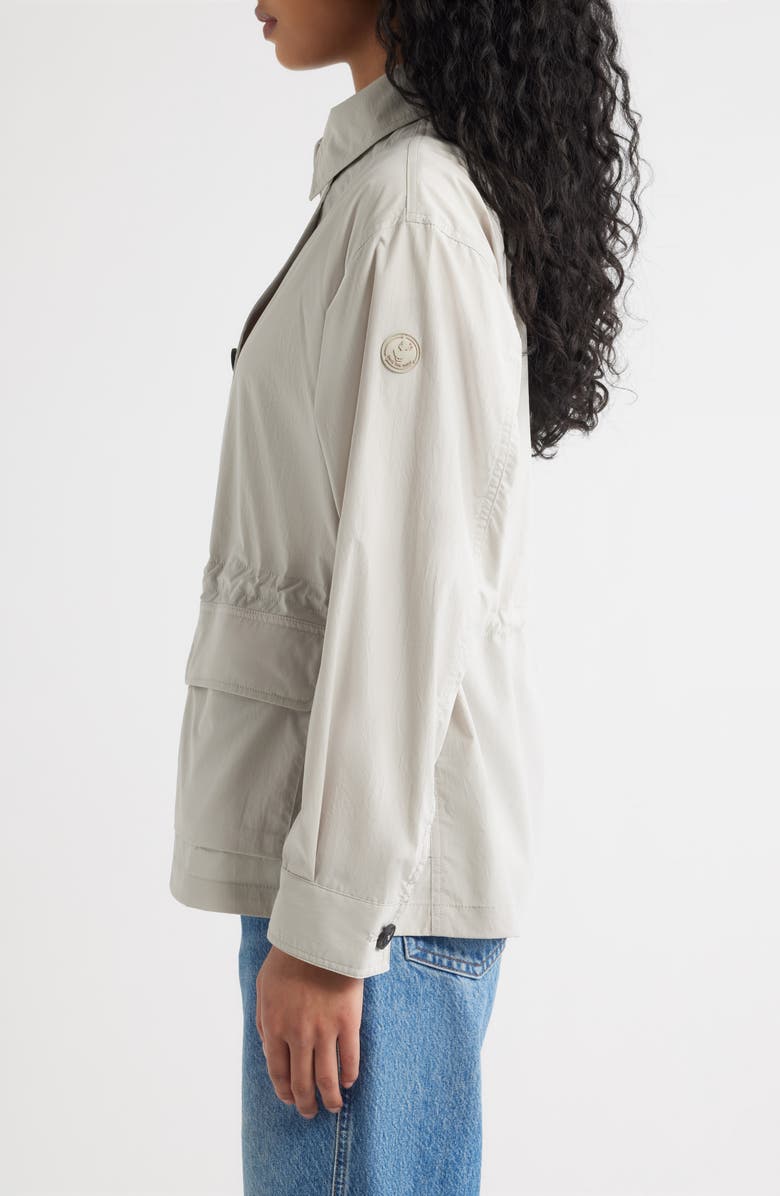 Save The Duck Irma Water Resistant Jacket, Alternate, color, Rainy Beige