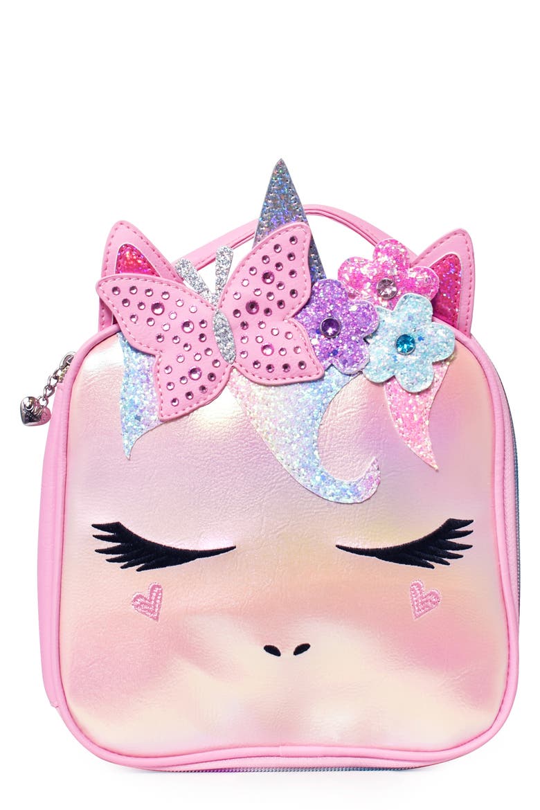 Miss Gwen Lunch Bag, Main, color, BUBBLE GUM