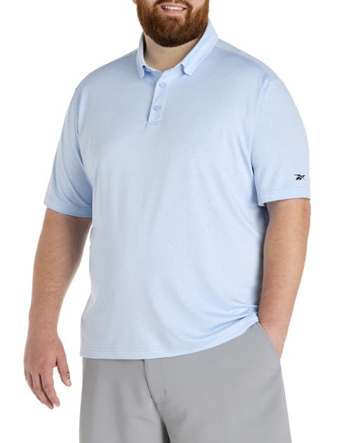 Big & Tall Jacquard Tonal Polo Shirt