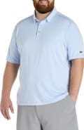 Reebok Big & Tall Jacquard Tonal Polo Shirt