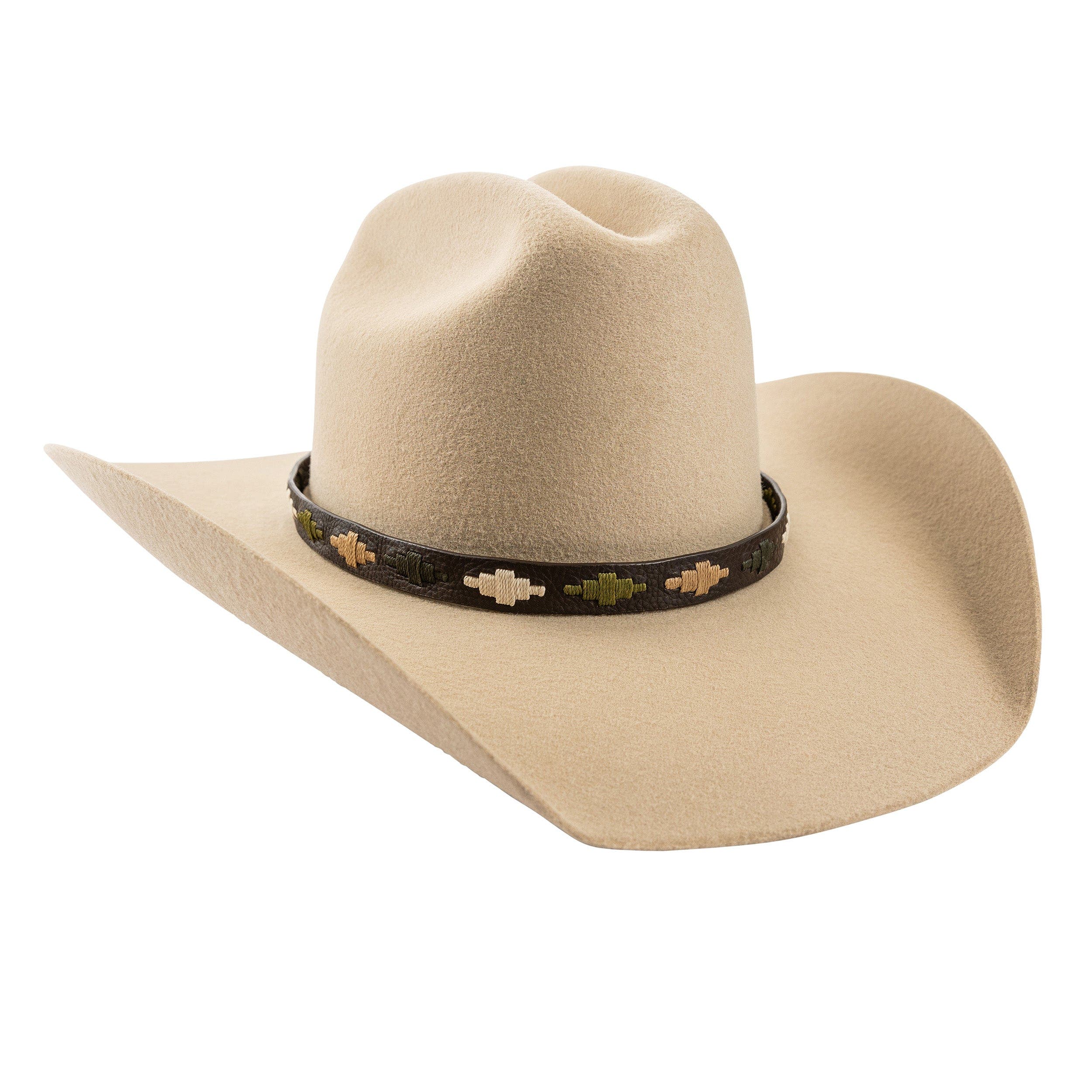 pampeano Leather Hat Band - Diamond Pattern (Men) | Nordstrom
