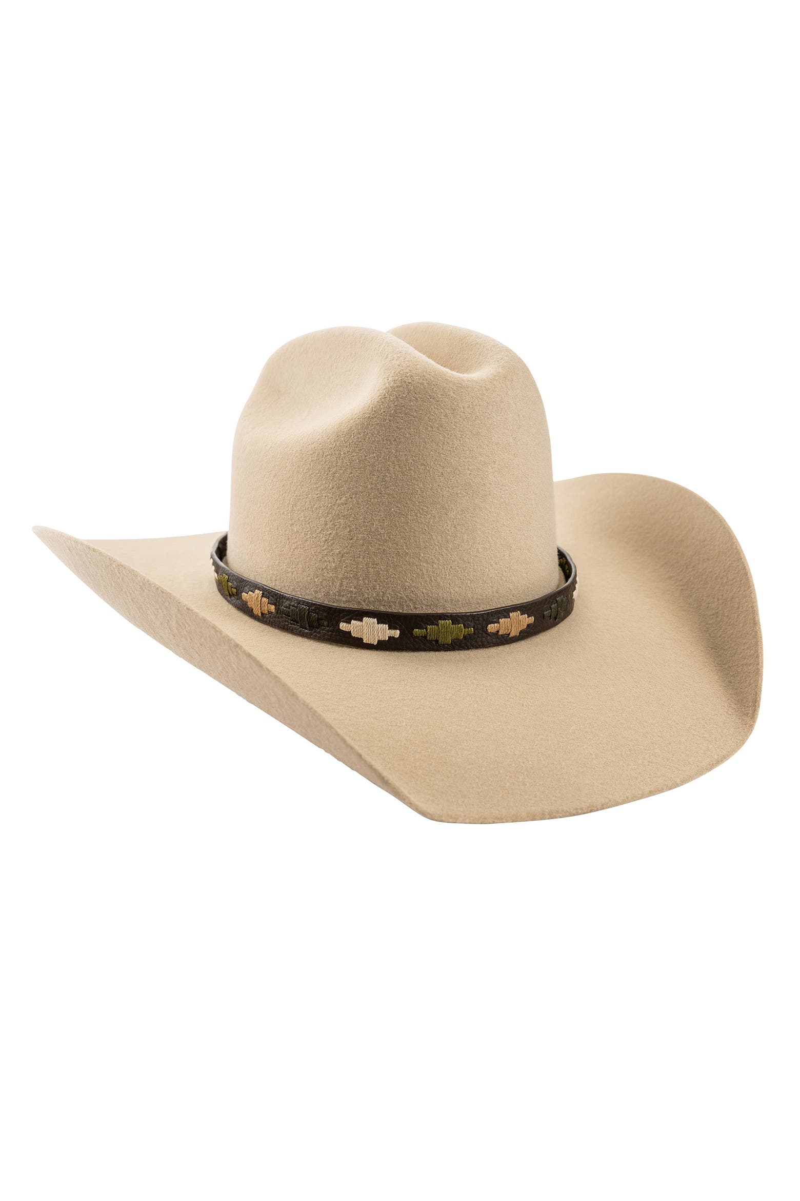 pampeano Leather Hat Band - Diamond Pattern (Men) | Nordstrom