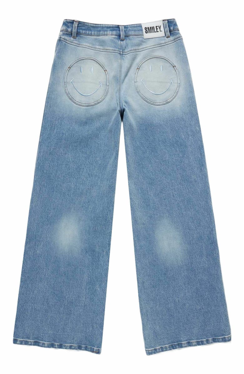 Samii Ryan | Smiley Denim Pants , Blue , Small , 2, Alternate, color, Blue