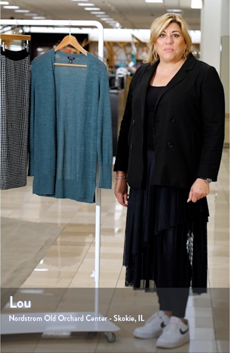 Side Slit Cardigan, sales video thumbnail