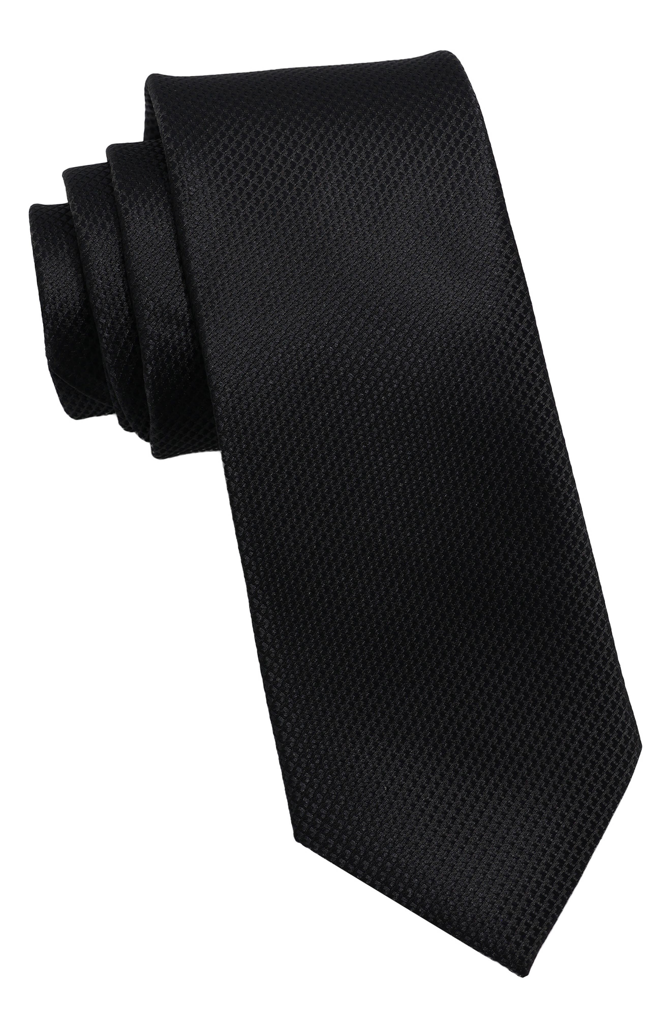 Solid Textured Tie