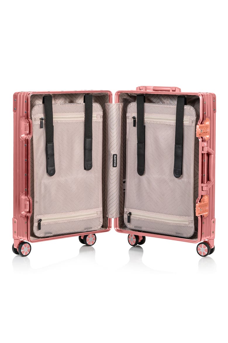 Elite 2-Piece Hardside Spinner Luggage Set, Alternate, color, ROSE GOLD