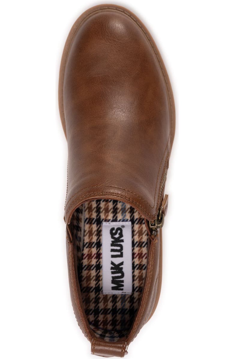 MUK LUKS Lainey Bootie, Alternate, color, Dark Tan