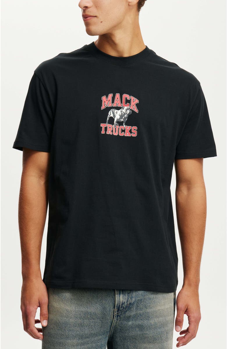 Cotton On Mack Trucks Loose Fit T-Shirt, Main, color, 