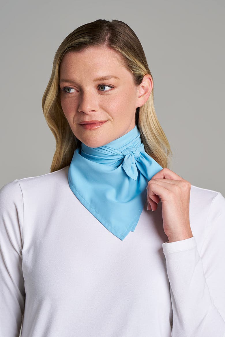 Grassi Lightweight Sun Bandana, UPF 50+ Sun Protection, Alternate, color, Arctic Blue