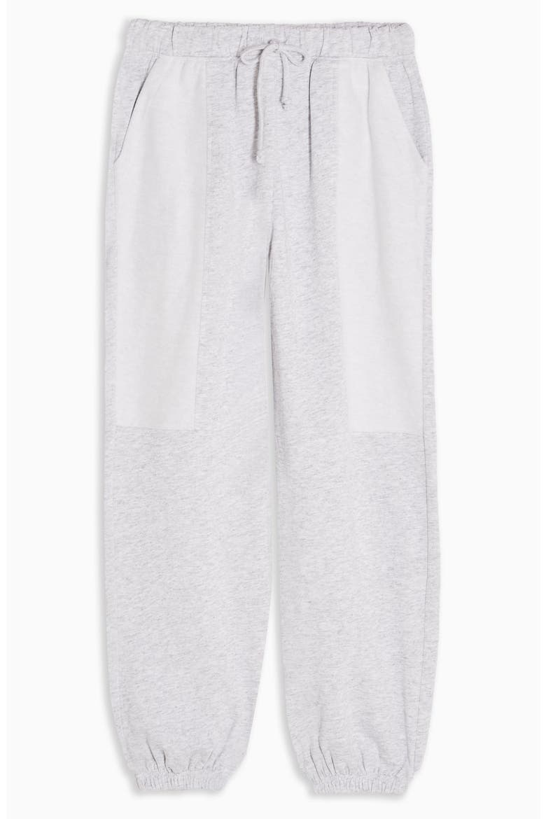 Reverse Brushed Joggers, Main, color, GREY MARL