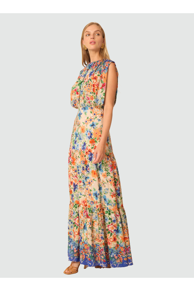 Amelia Dress, Alternate, color, Valley of Flowers