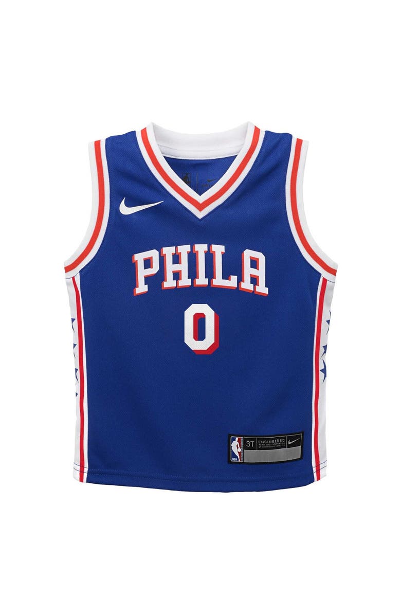 Nike Toddler Nike Tyrese Maxey Royal Philadelphia 76ers Swingman Player Jersey - Icon Edition, Alternate, color, 