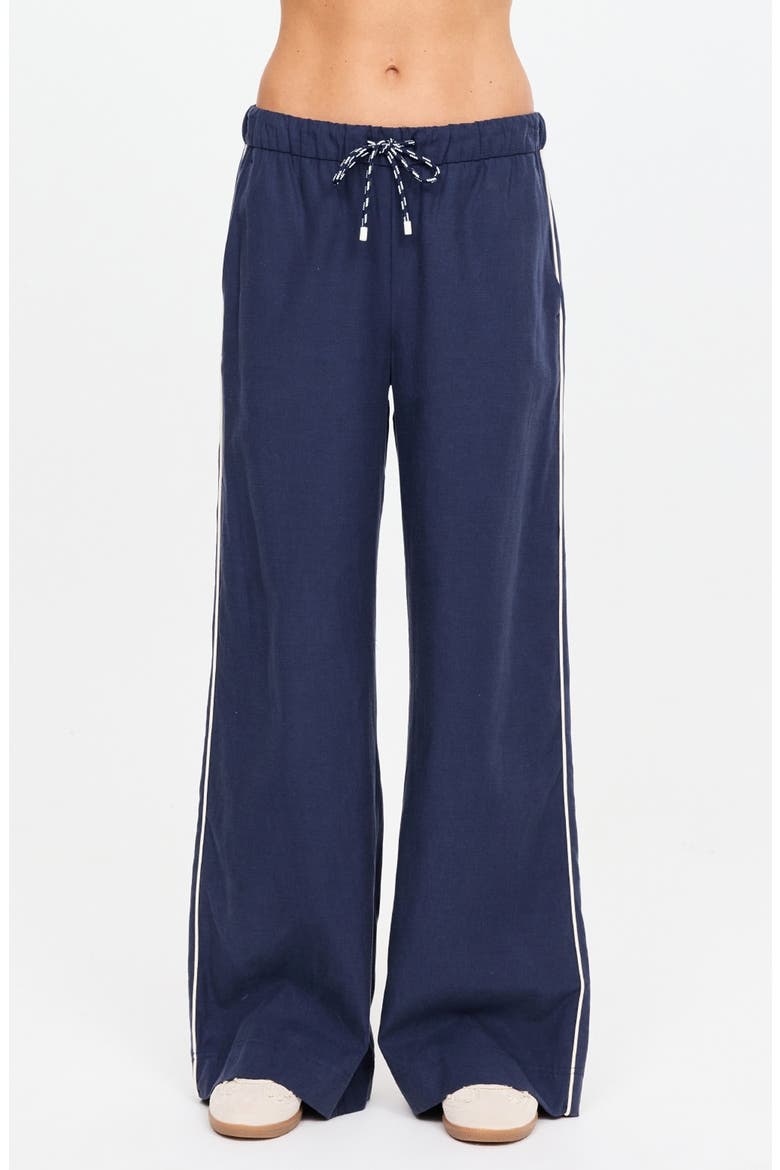 Lago Elita Wide Leg Pants, Main, color, NAVY