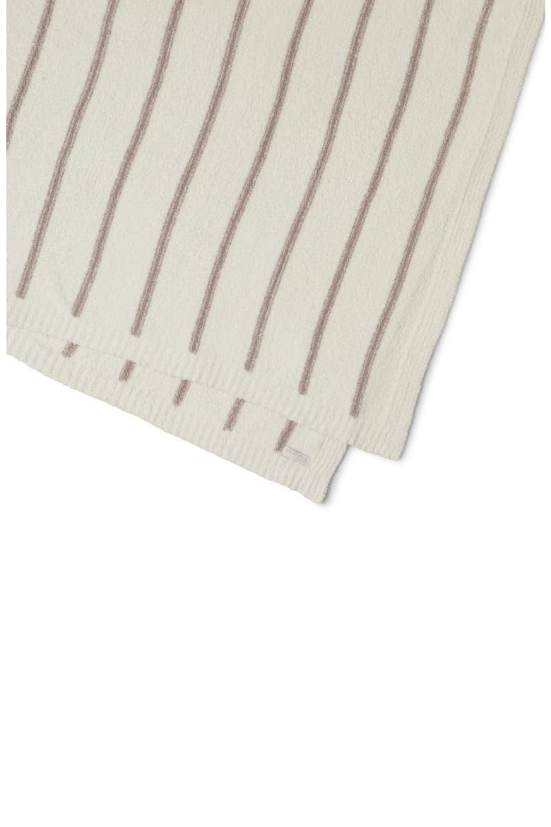 CozyChic™ Pinstripe Bed Blanket, Alternate, color, PEARL/ TAUPE
