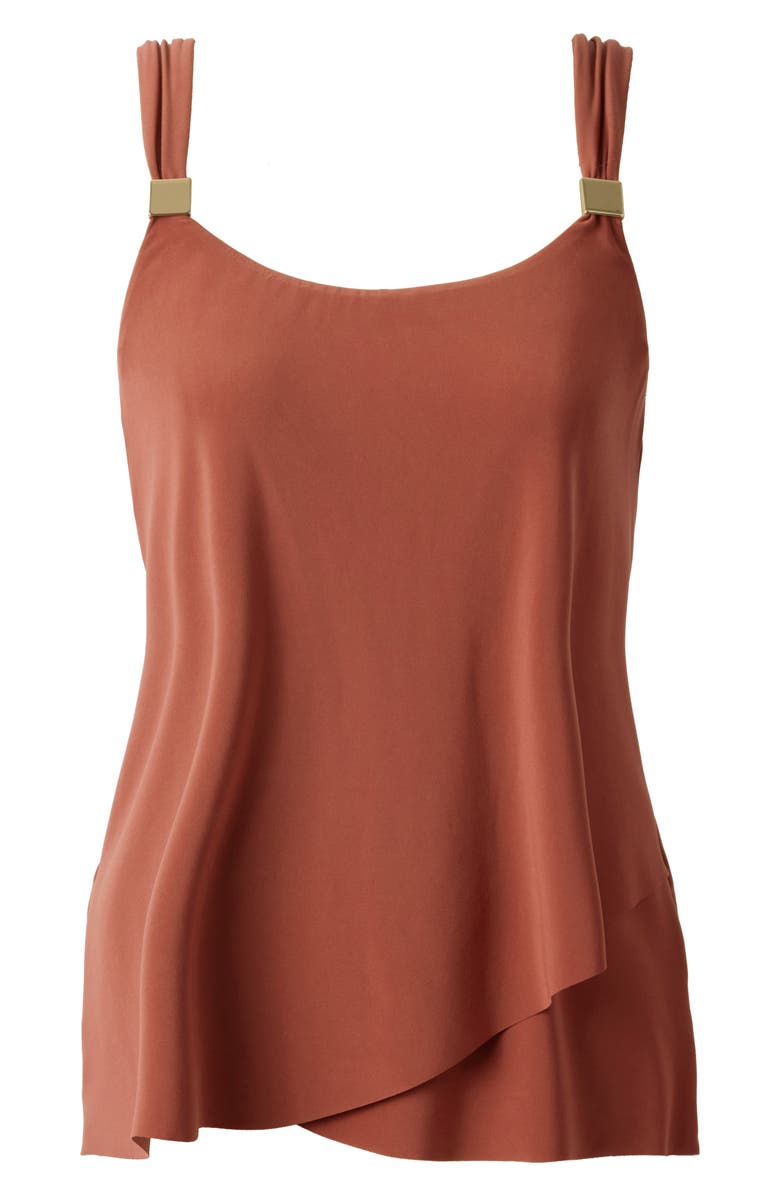 Miraclesuit<sup
®</sup
Razzle Dazzle Underwire Tankini Top, Alternate, color, Terra