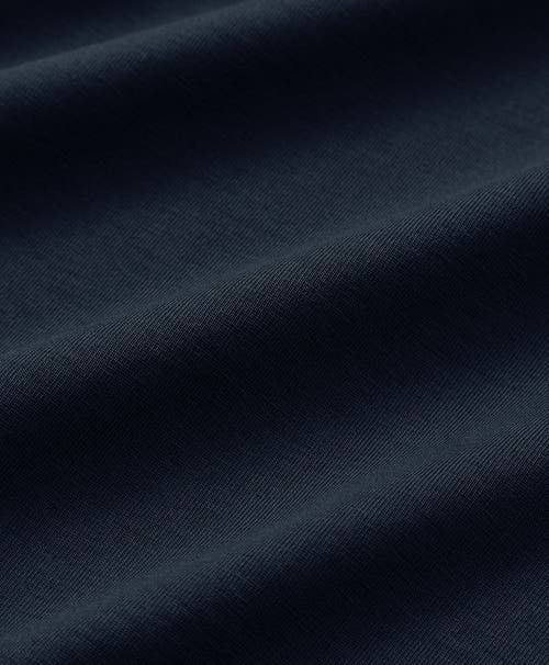 Pact Luxe Stretch Jersey Slim Turtleneck In Blue