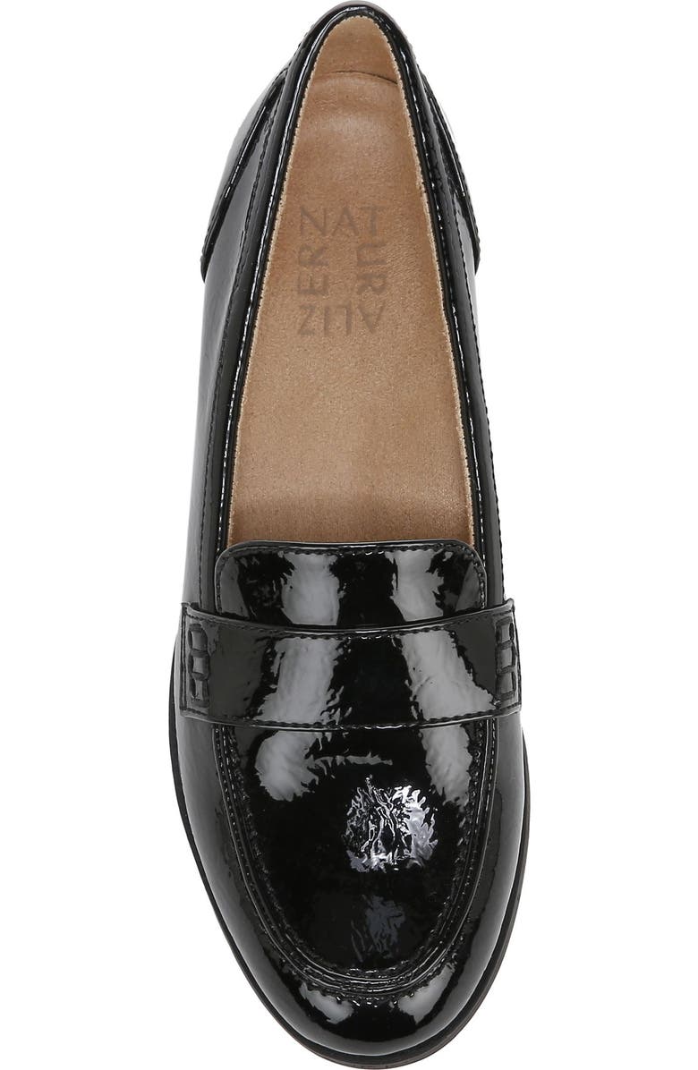 Naturalizer Milo Faux Leather Loafer - Wide Width Available, Alternate, color, Black