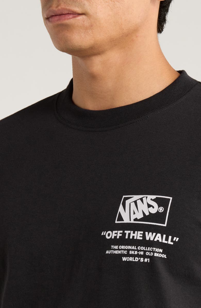Vans Stacked Hi Cotton Graphic T-Shirt, Alternate, color, Black