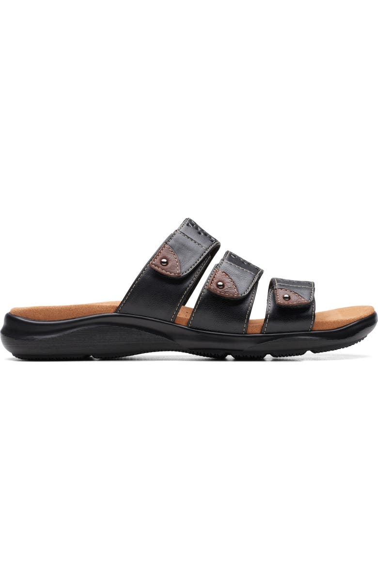 Clarks<sup>®</sup> Kitly Walk Sandal, Alternate, color, Black