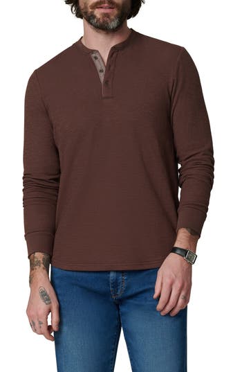 Joe's Double Face Thermal Henley Shirt