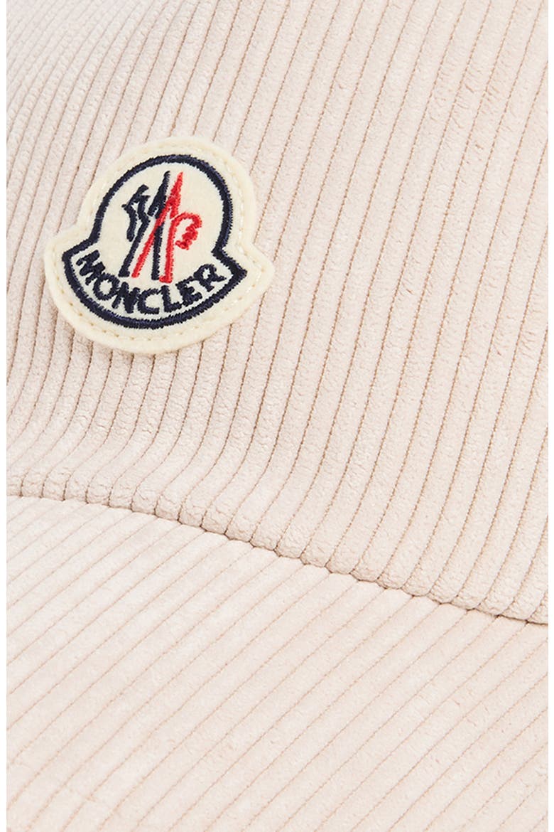 Logo Patch Corduroy Baseball Cap, Alternate, color, BEIGE