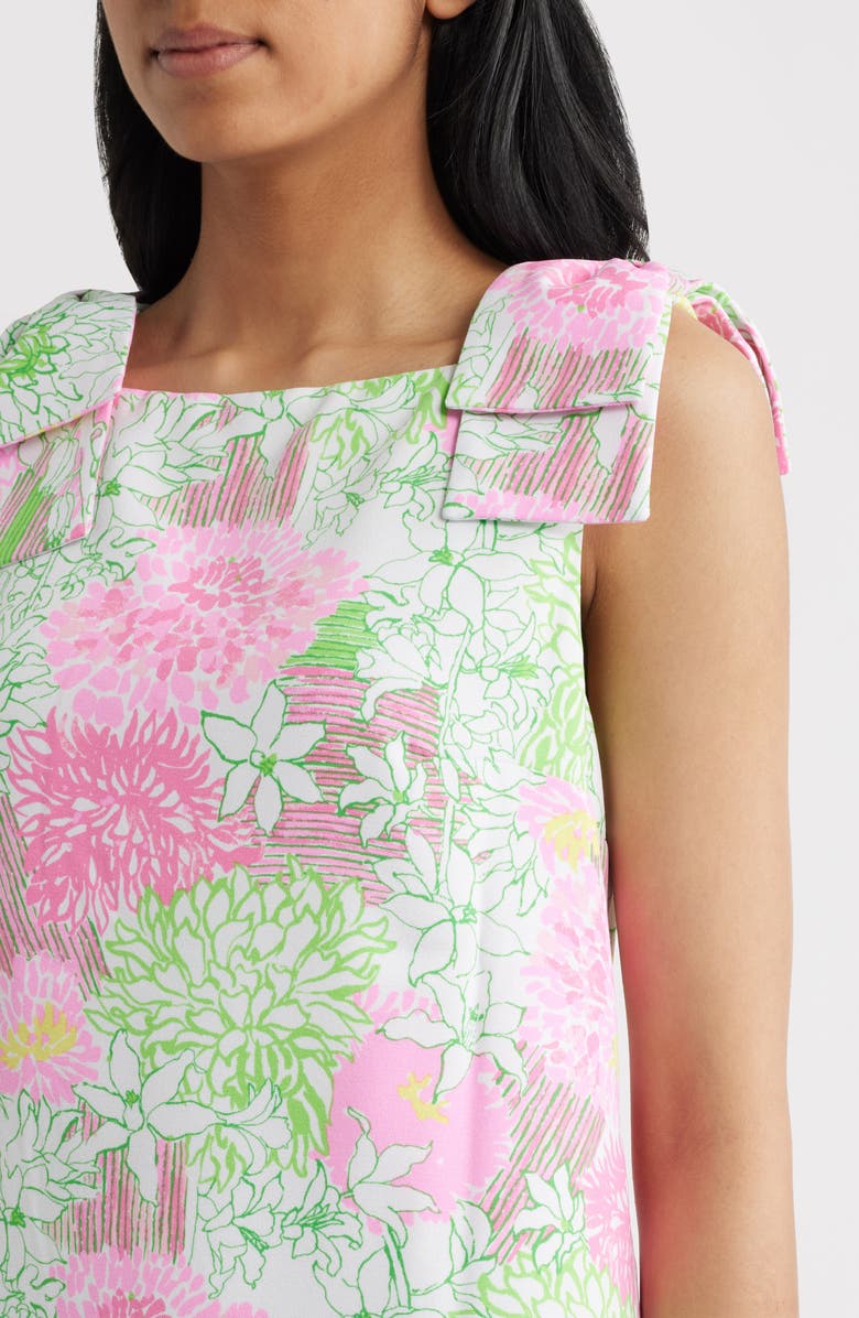 Lilly Pulitzer<sup>®</sup> Carmine Floral Print Sheath Dress, Alternate, color, Resort White Mum Patch