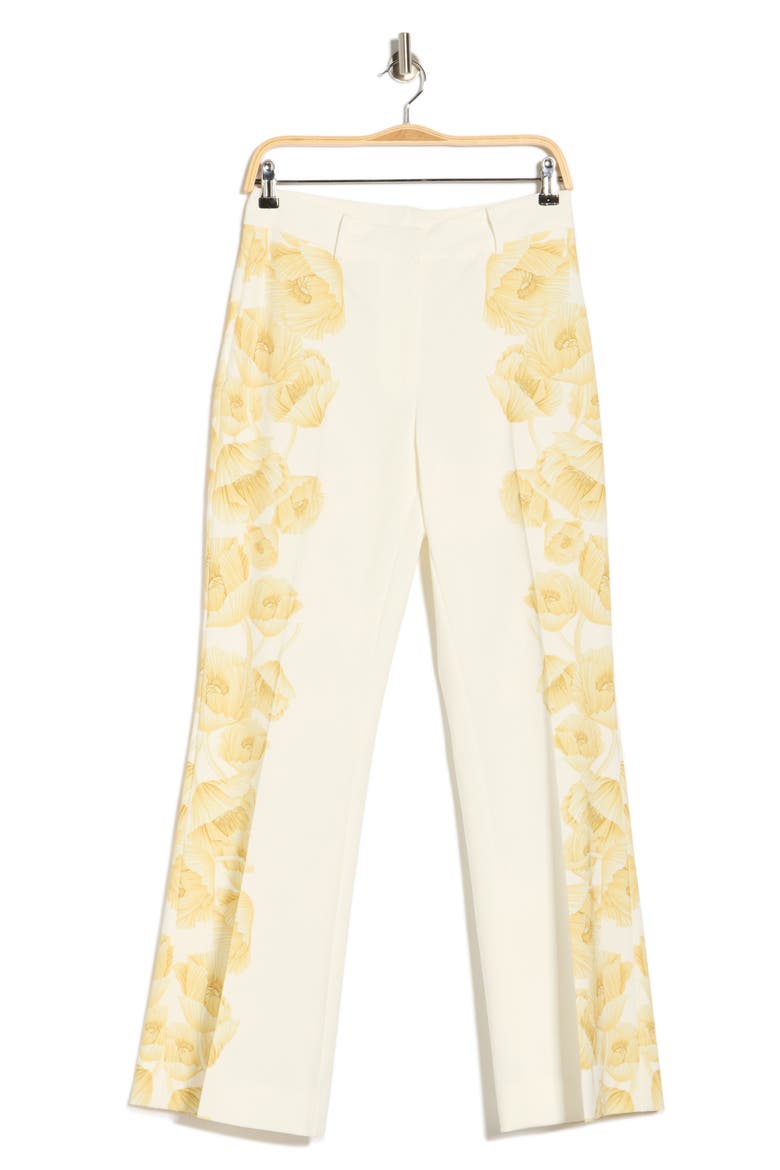 Floral Print Pants, Alternate, color, BORDER FLORAL PRINT