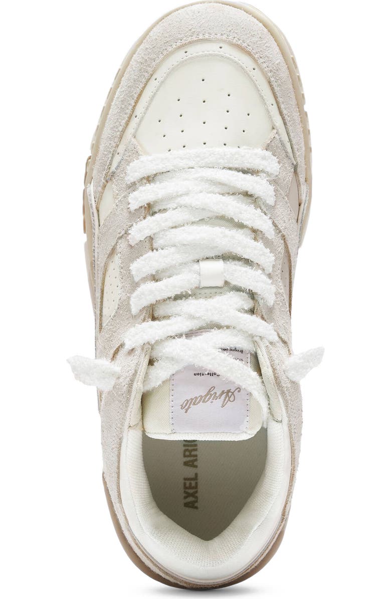 Axel Arigato Area Lo Fluffy Sneaker - Women's, Alternate, color, Beige/Beige